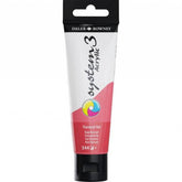 Daler Rowney System 3 Acrylic Paint 59ml Fluorescent Red - Al Masam Stationery LLC